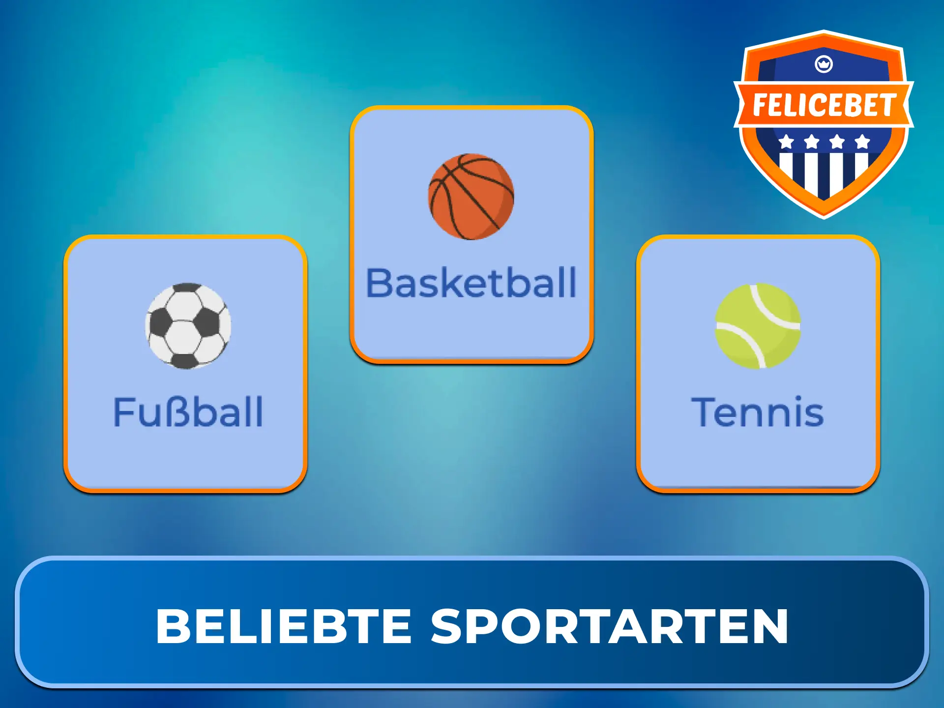 Wette auf beliebte Sportarten und Top-Events in Deutschland über die Felicebet App.