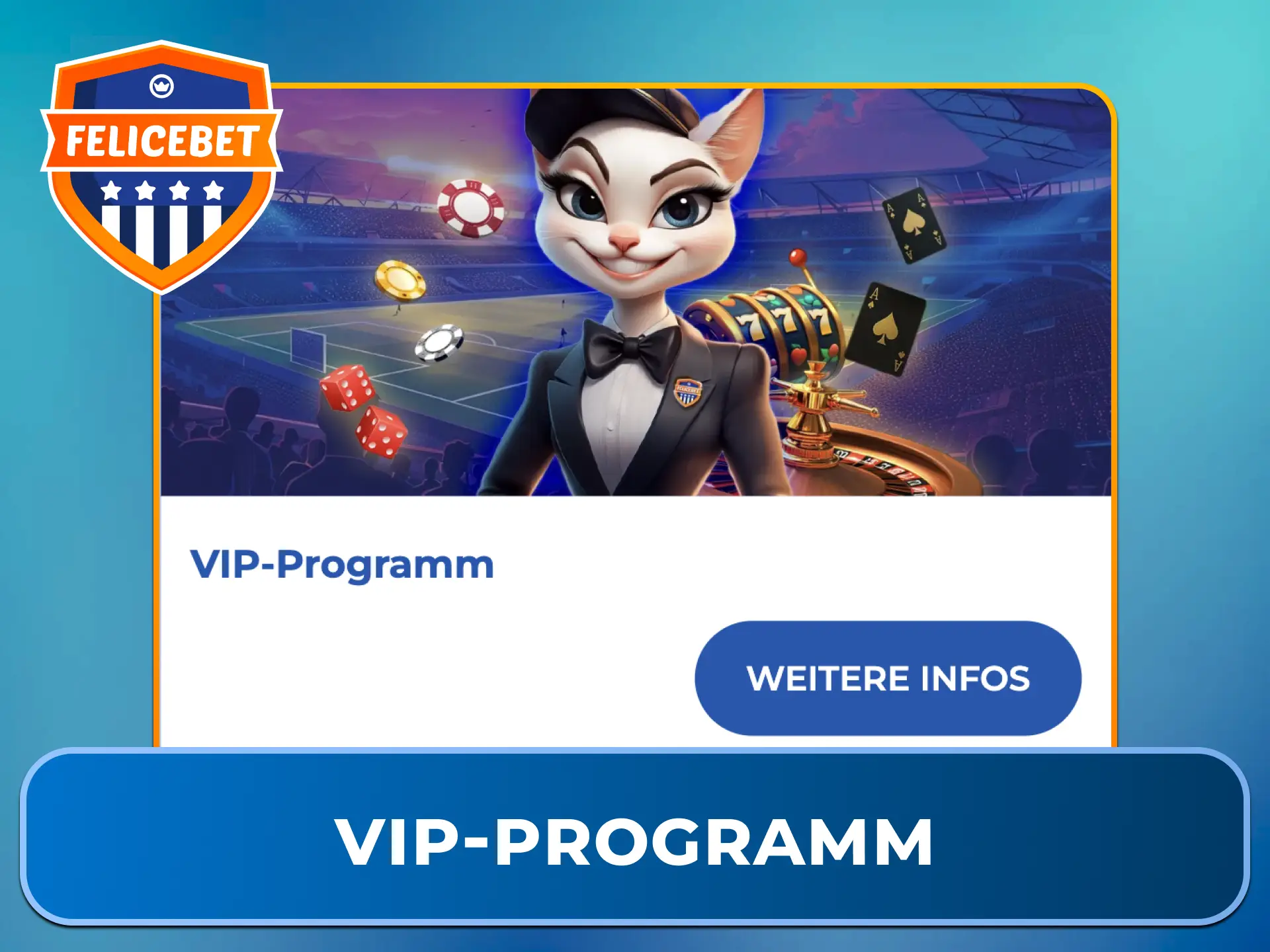 Sammle Treuepunkte und schalte exklusive Vorteile im VIP-Programm von Felicebet Deutschland frei.