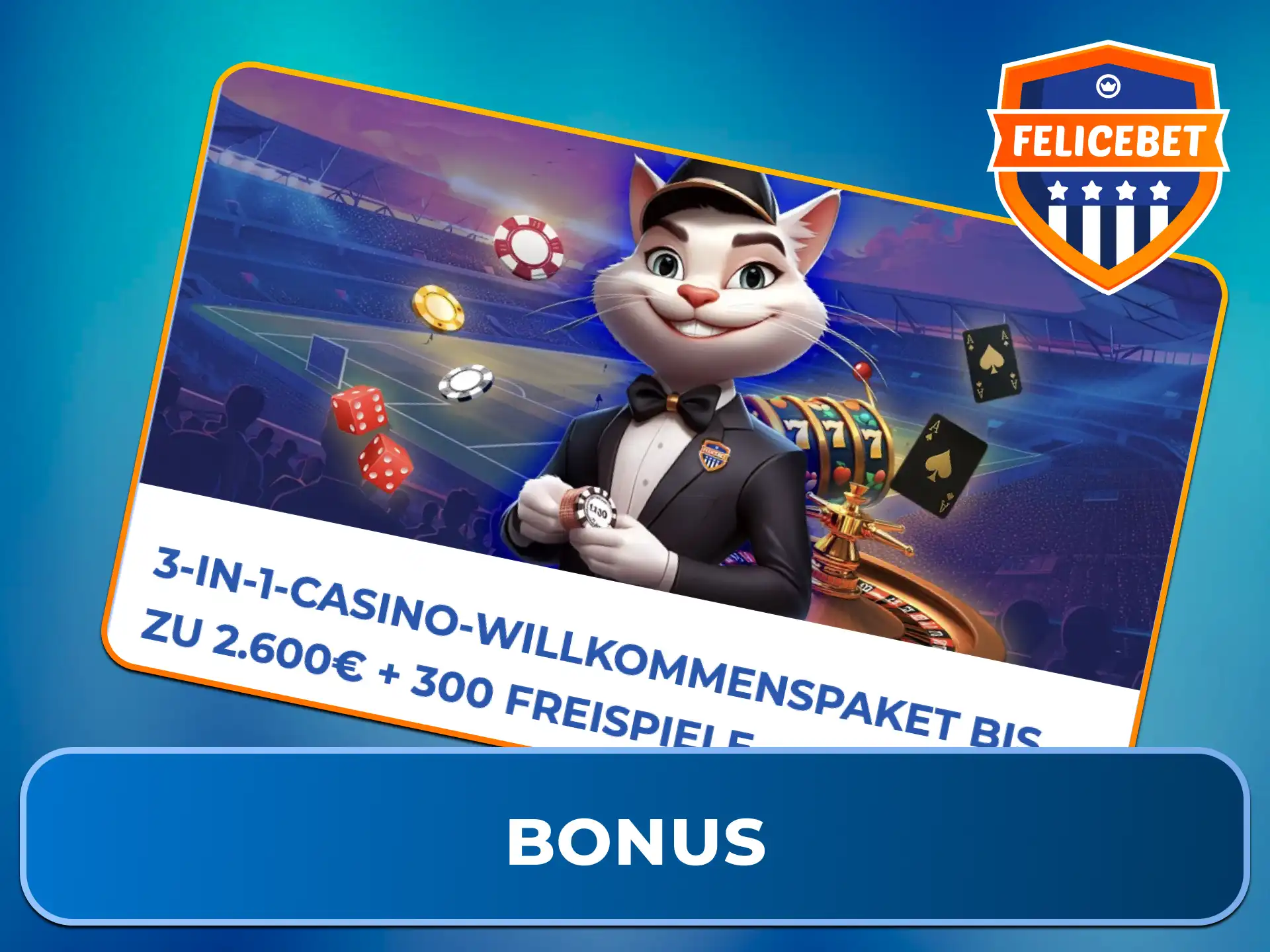 Sichere Dir exklusives Extra-Guthaben mit dem speziellen Bonus für Felicebet Crash-Spiele.