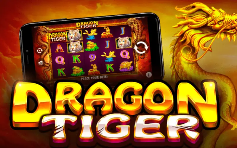 Wähle Deinen Favoriten zwischen Drache und Tiger beim schnelle Dragon Tiger bei Felicebet Casino.