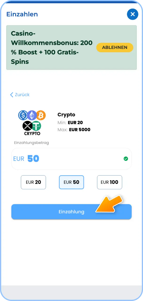 Tätige eine Einzahlung und aktiviere Deinen exklusiven Esports-Bonus bei Felicebet.