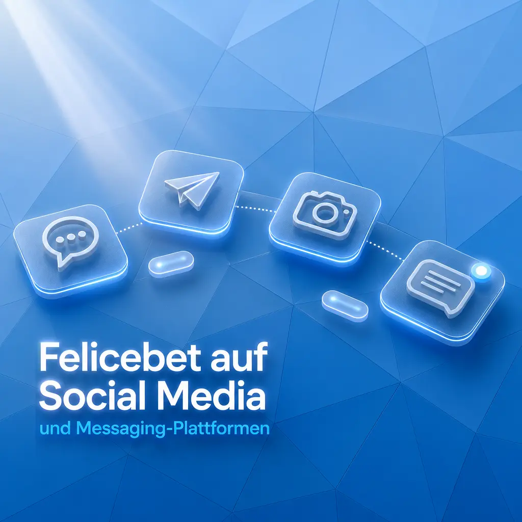Felicebet auf Telegram, Instagram, X und Facebook: Support, Aktionen, neue Spiele und Austausch mit Spielern