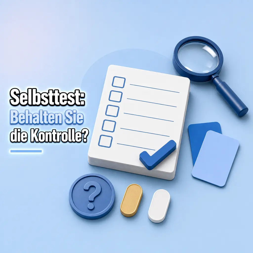 Selbsttest zum Spielverhalten: Aussagen zur Selbstkontrolle bei Wetten und Glücksspiel überprüfen