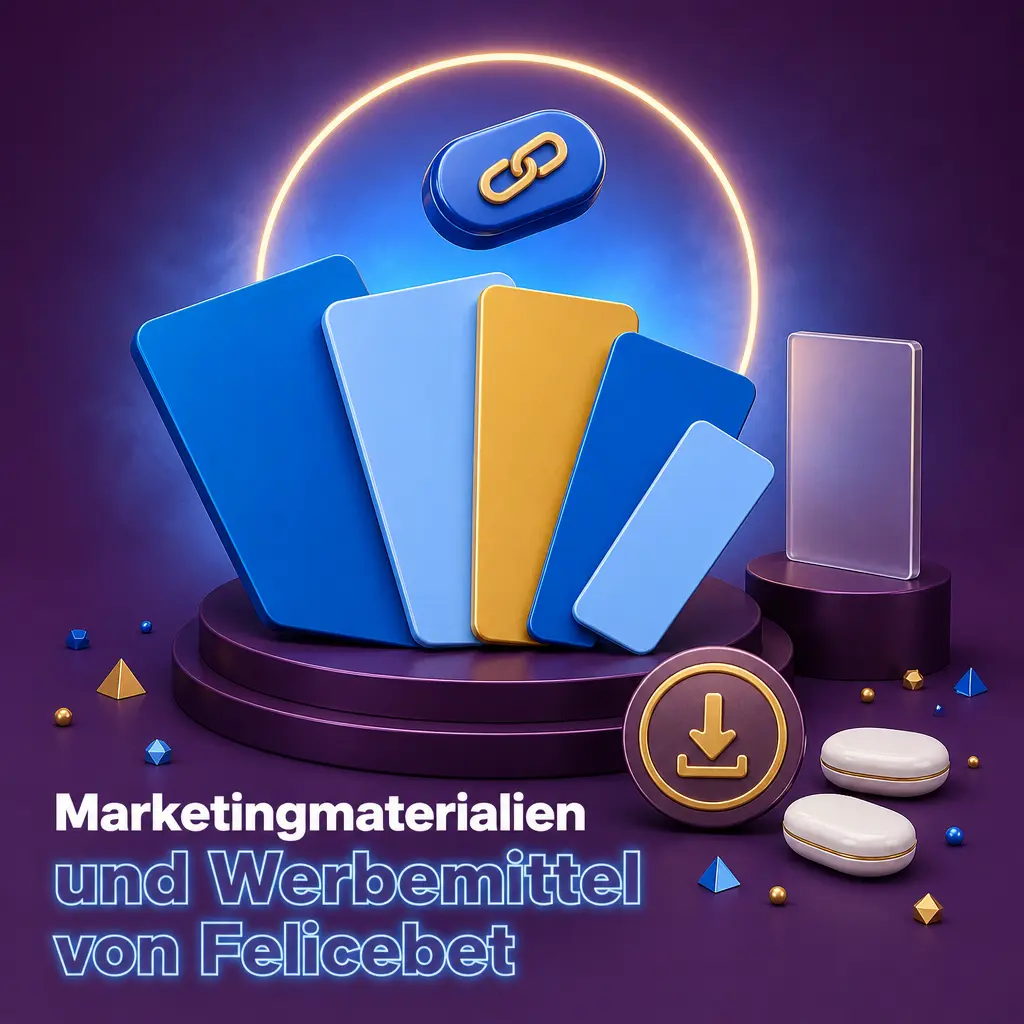 Werbemittel-Kit von Felicebet: Banner, Tracking-Links und Landingpages für Sportwetten- und Casino-Kampagnen