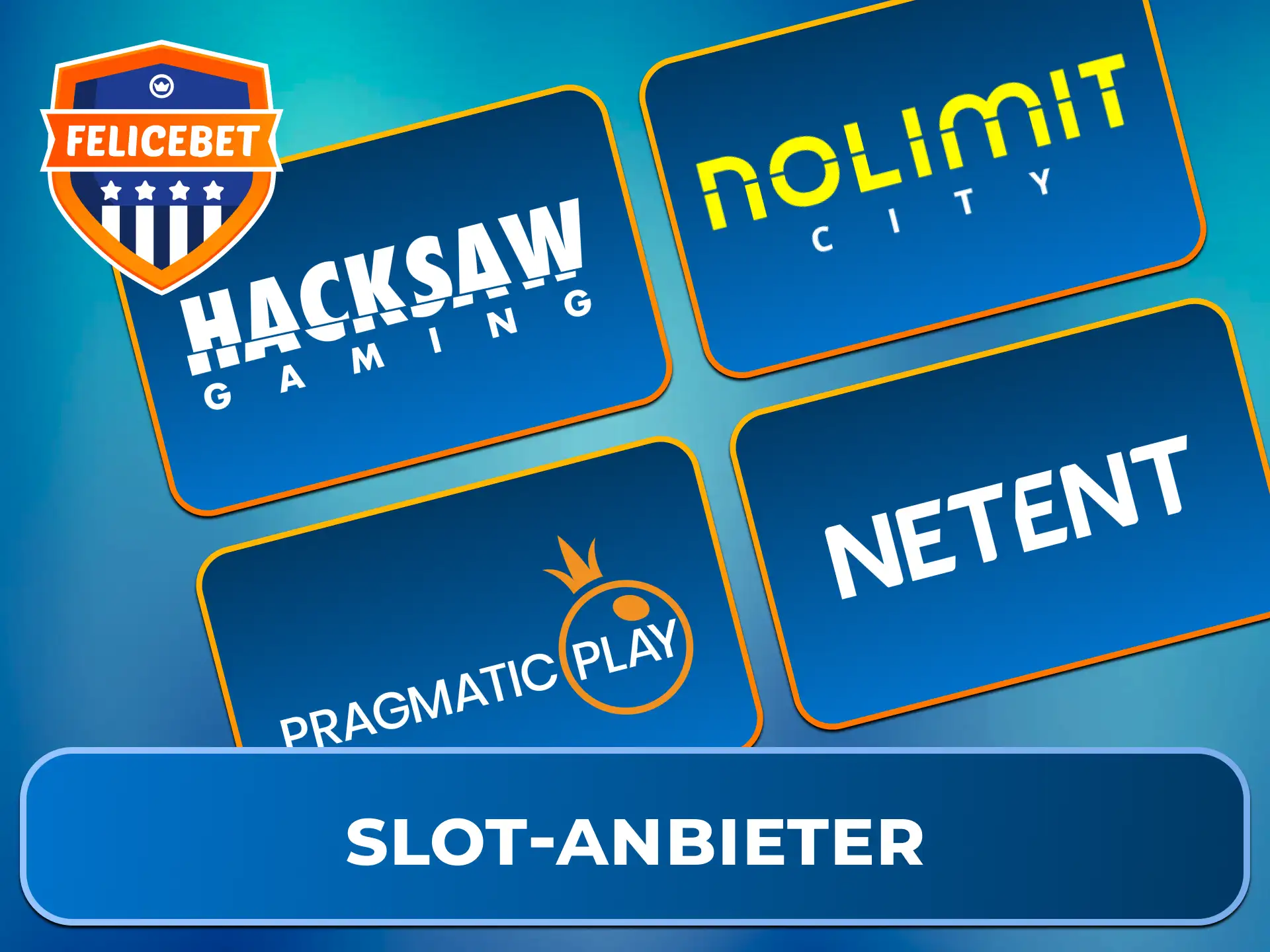 Spiele hochwertige Spielautomaten von den besten und renommiertesten Slot-Anbietern bei Felicebet.