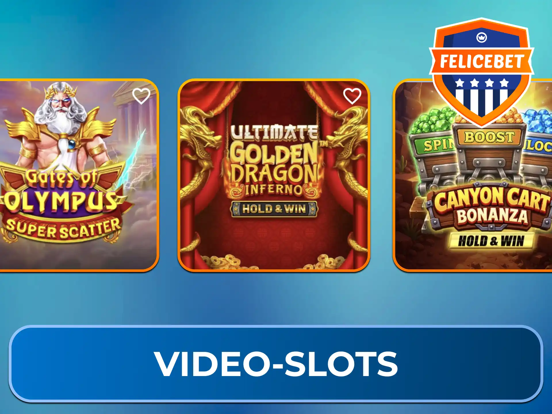 Genieße moderne Grafik, spannende Bonusfeatures und vielfältige Themen bei den Video-Slots bei Felicebet.