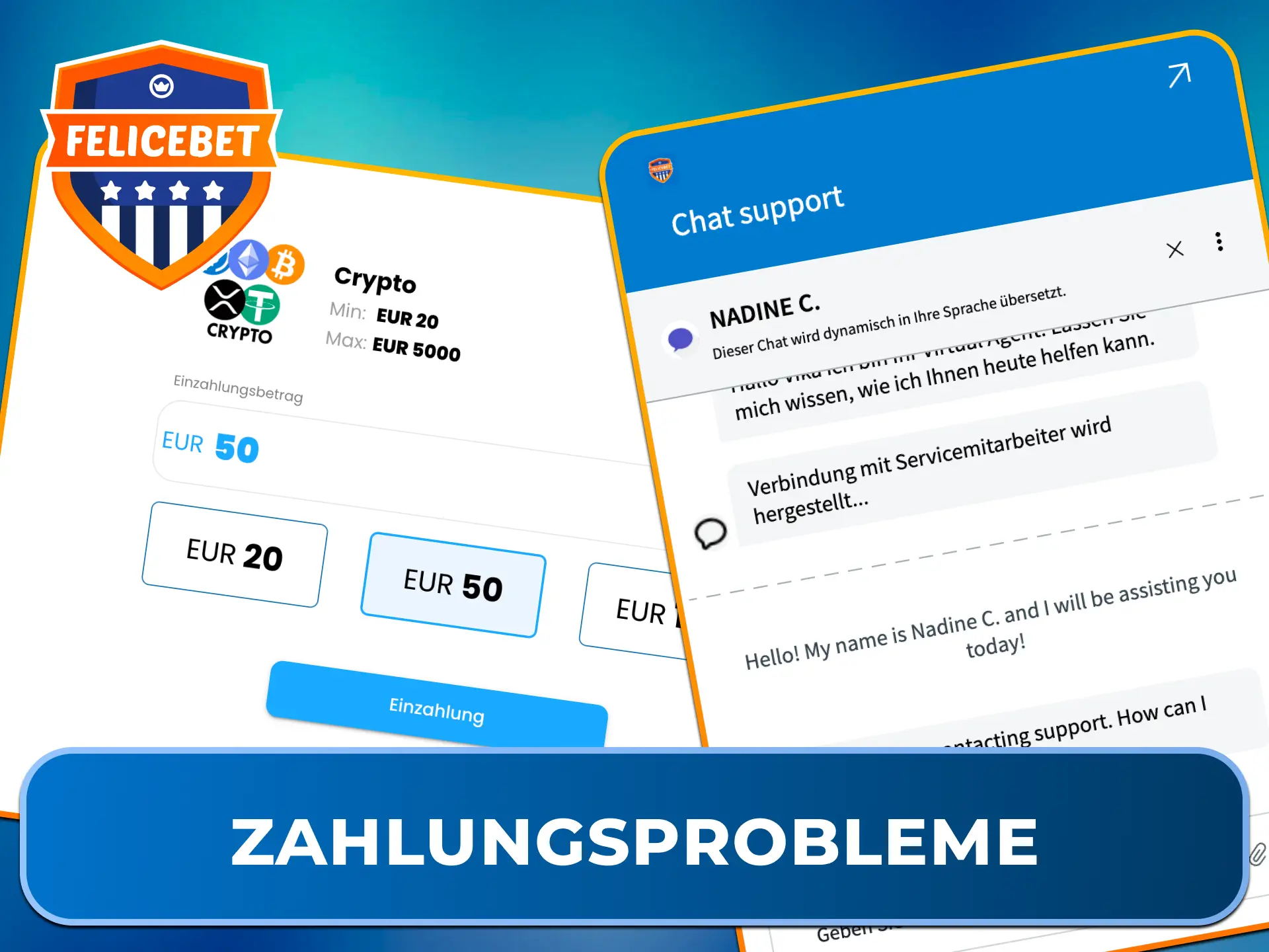 Hier findest Du effektive Lösungen und schnelle Hilfestellungen für häufige Zahlungsprobleme bei Transaktionen bei Felicebet.